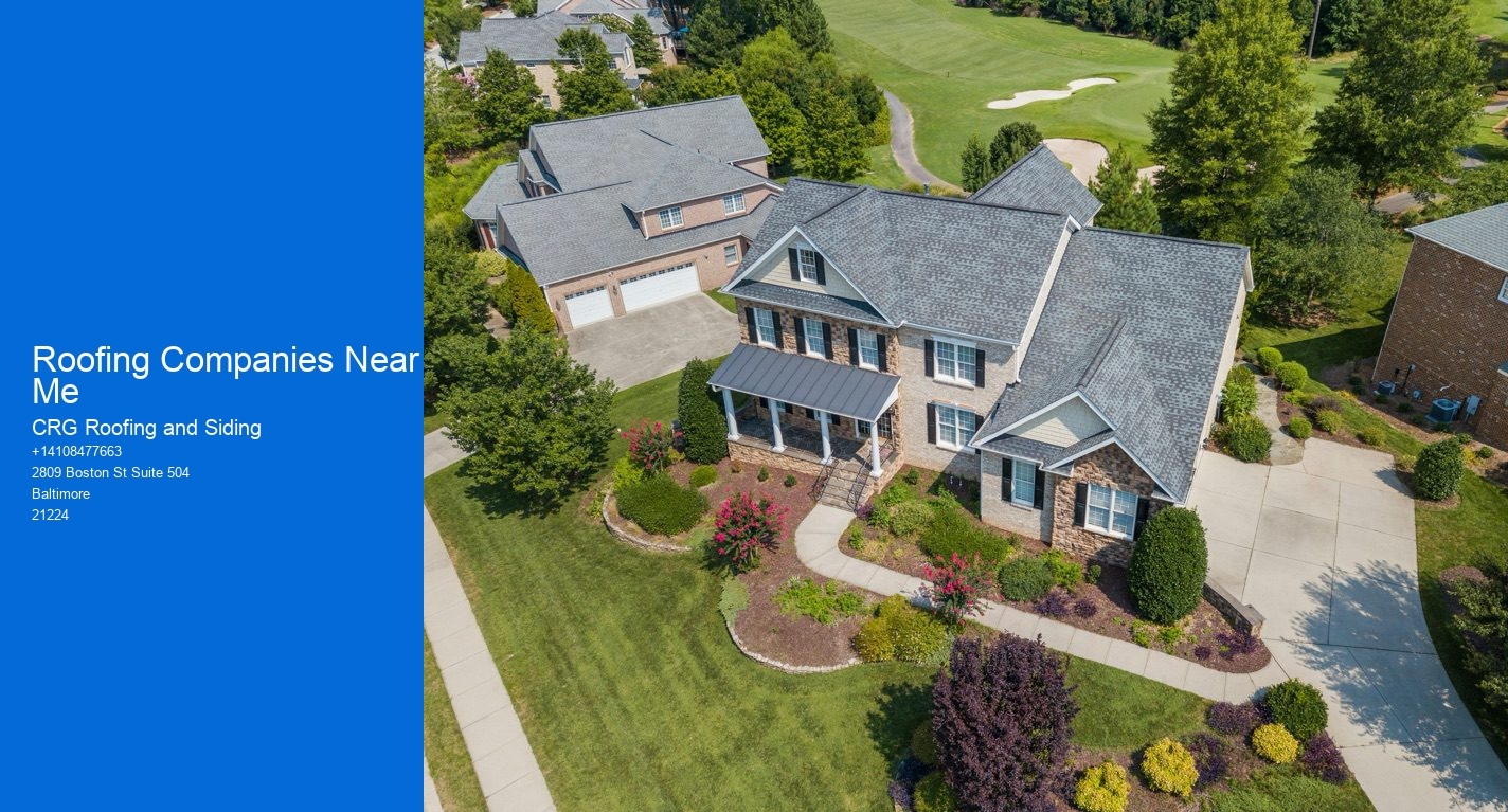 Roofing Companies Near Me